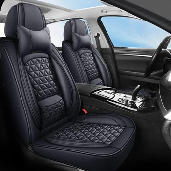  Роскошный 3D чехол для сиденья автомобиля из искусственной кожи подходит для аксессуаров интерьера BMW 3 серии E21 E30 E36 E46 E90 E91 E92