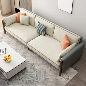 Роскошный минималистичный диван для гостиной Органайзер Дизайнер Длинные винтажные диваны Italiano Облака Диван для чтения Para Sala Мебель