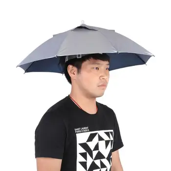 Универсальная солнцезащитная шляпа-зонт для активного отдыха - рыбалка, походы, кемпинг - большой размер
