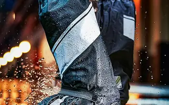  Универсальный Защита ботинок от дождя Защита от снега Антискольжение Идеально подходит для активного отдыха Езда на велосипеде Сухие и нескользящие приключения