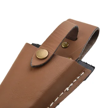  чехол для хранения кожаного материала полезный сумка для инструментов портативная легкая прецизионная прочная сумка для инструментов кожа светло-коричневый
